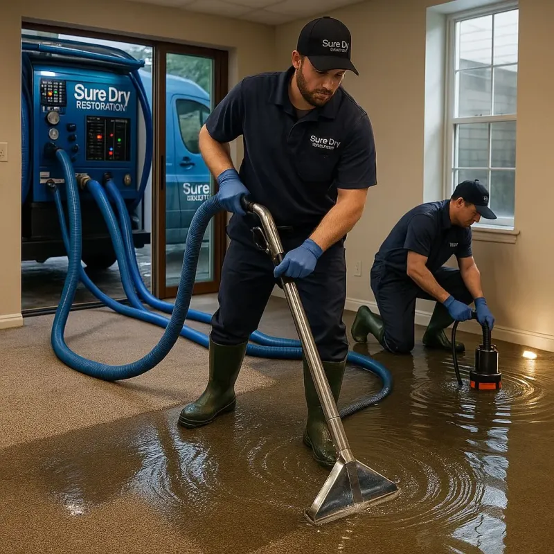 Water Extraction and Removal process in Benson County, ND